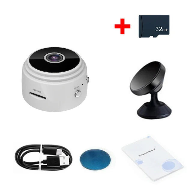 SecureEase Mini Night Vision Camera