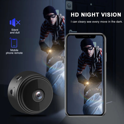 SecureEase Mini Night Vision Camera