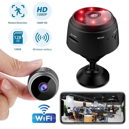 SecureEase Mini Night Vision Camera