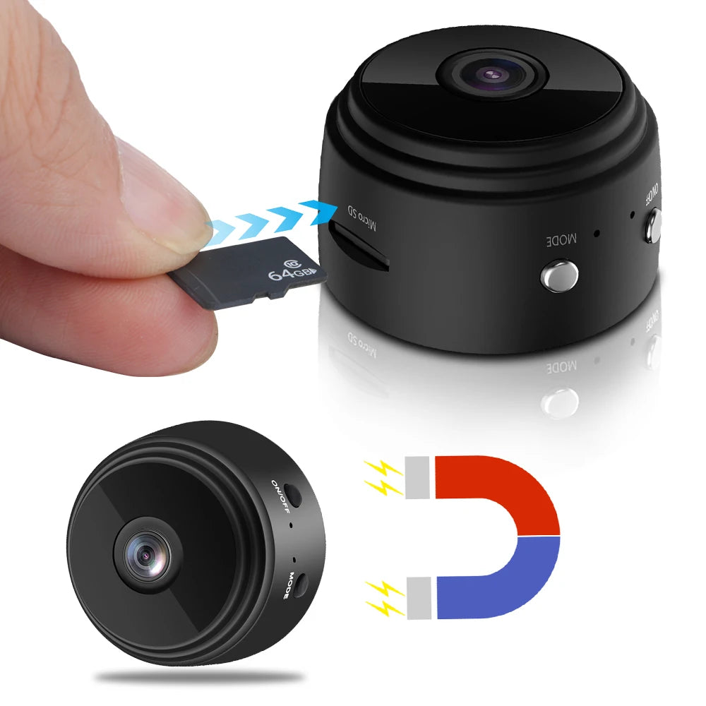 SecureEase Mini Night Vision Camera