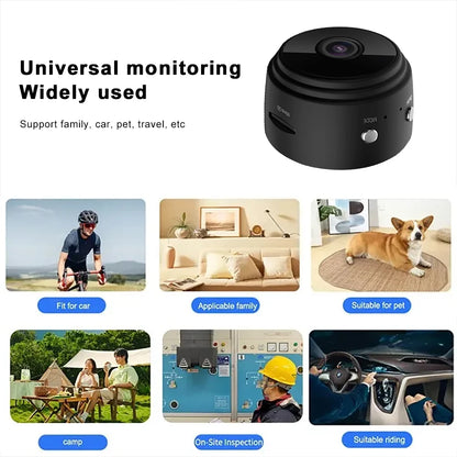 SecureEase Mini Night Vision Camera